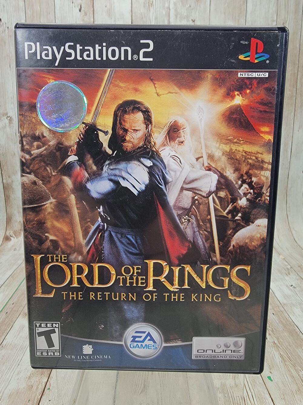 Lord of the Rings: The Return of the King Sony PlayStation 2, PS2 Complete